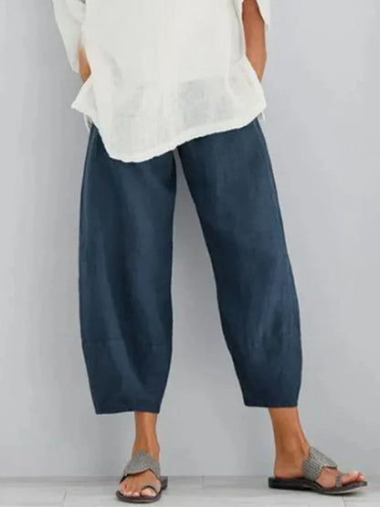 Maya | Relaxed Linen Trousers | Light and Breezy Comfort for Warm Days