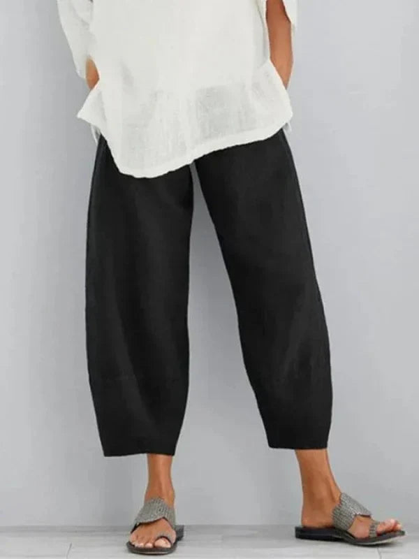 Maya | Relaxed Linen Trousers | Light and Breezy Comfort for Warm Days