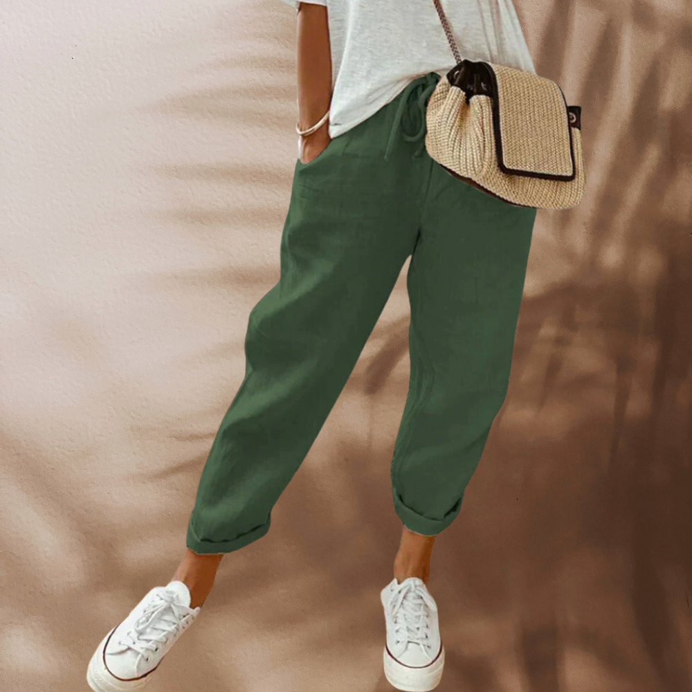 Lily | Casual Drawstring Trousers | Relaxed Style for All-Day Comfort