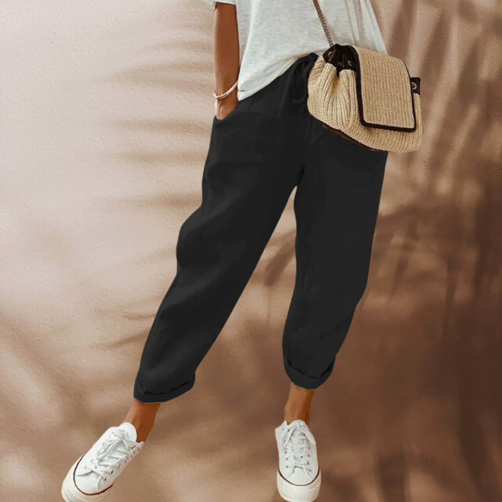 Lily | Casual Drawstring Trousers | Relaxed Style for All-Day Comfort