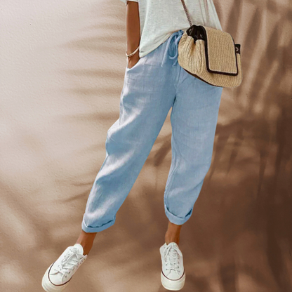 Lily | Casual Drawstring Trousers | Relaxed Style for All-Day Comfort