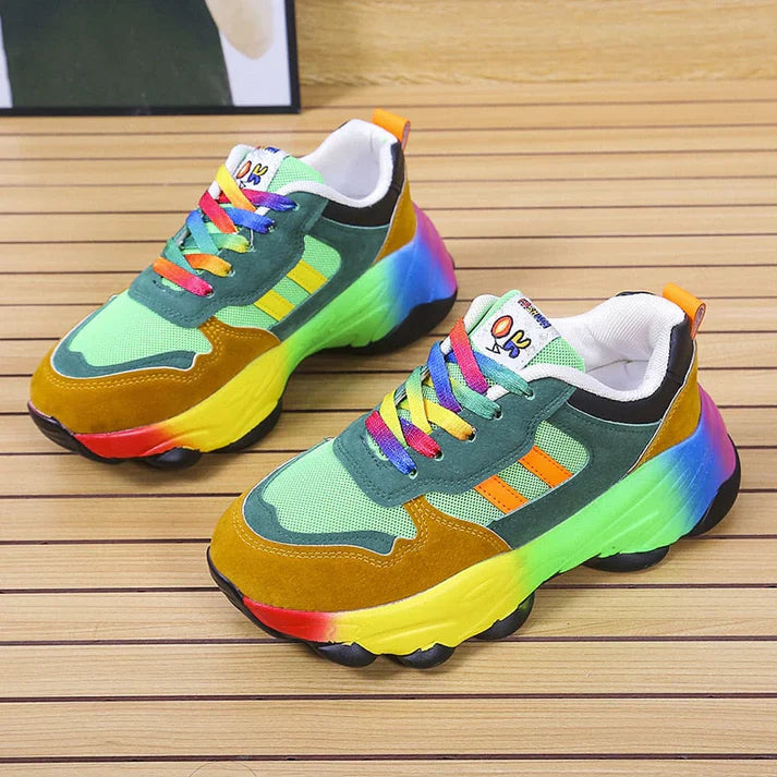 Jax | Colorful Chunky Sneakers | Bold, Fun Style with Maximum Comfort