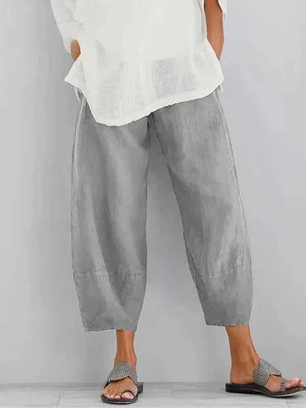 Maya | Relaxed Linen Trousers | Light and Breezy Comfort for Warm Days